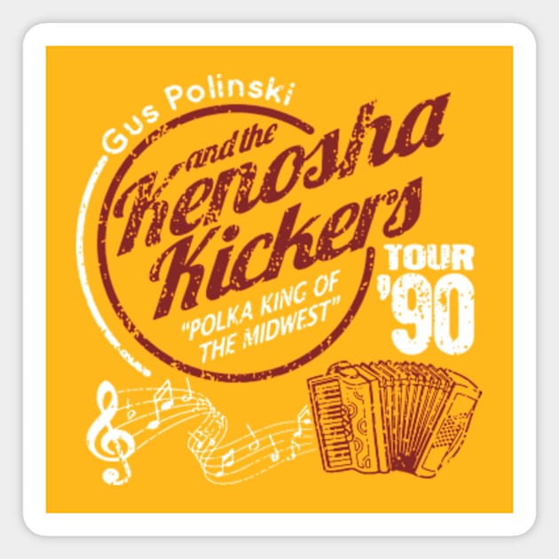 Kenosha Kickers Magnet by TWISTED home of design